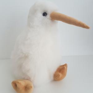 Auskin Toy Alpaca Huacaya Kiwi 15cm Ivory