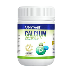 Comwell Calcium with VD3 and K2 180 Tablets