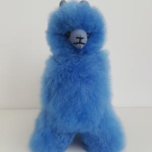 Auskin Toy Alpaca Huacaya Alpaca 20cm Light Blue