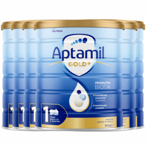 Aptamil Gold+ Stage 1 Formula - Birth to 6 Months 900g*6